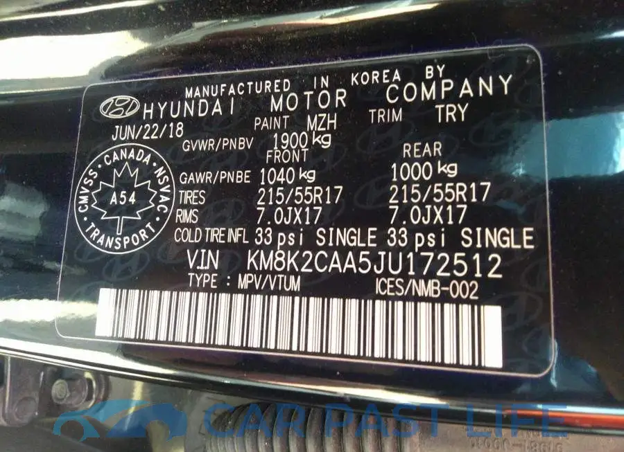 KM8K2CAA5JU172512# 9
