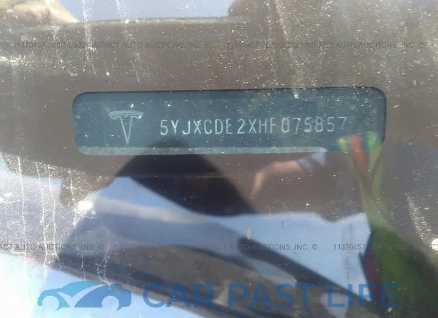 5YJXCDE2XHF075857# 9