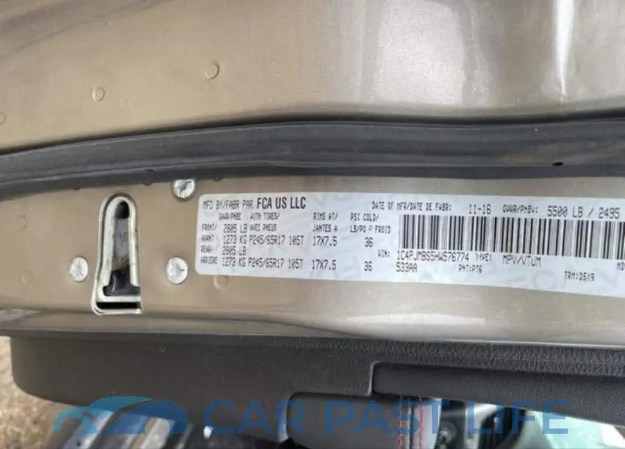 1C4PJMBS5HW576774# 9