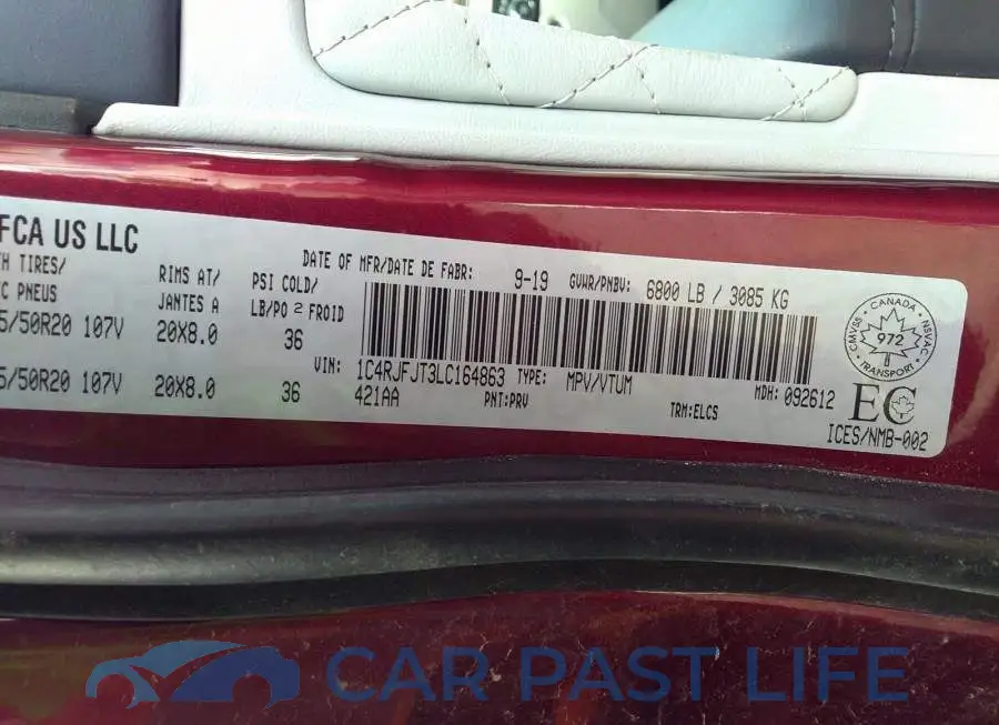 1C4RJFJT3LC164863# 9