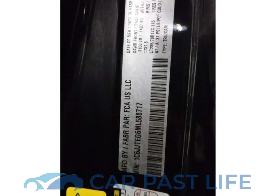 1C6JJTEG6ML588717# 9
