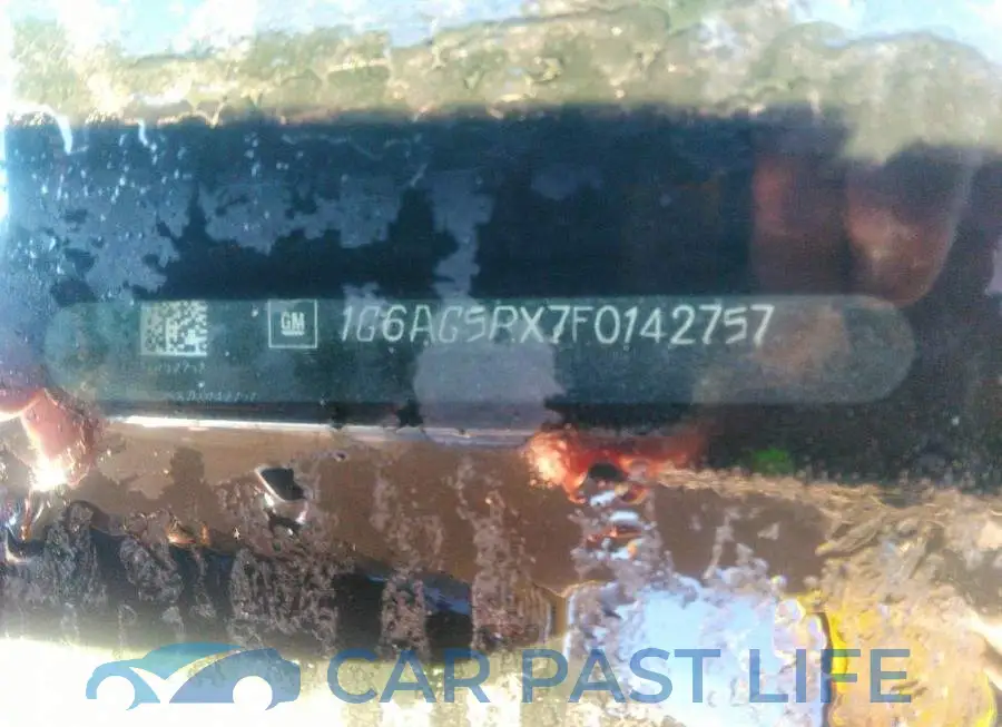 1G6AG5RX7F0142757# 9