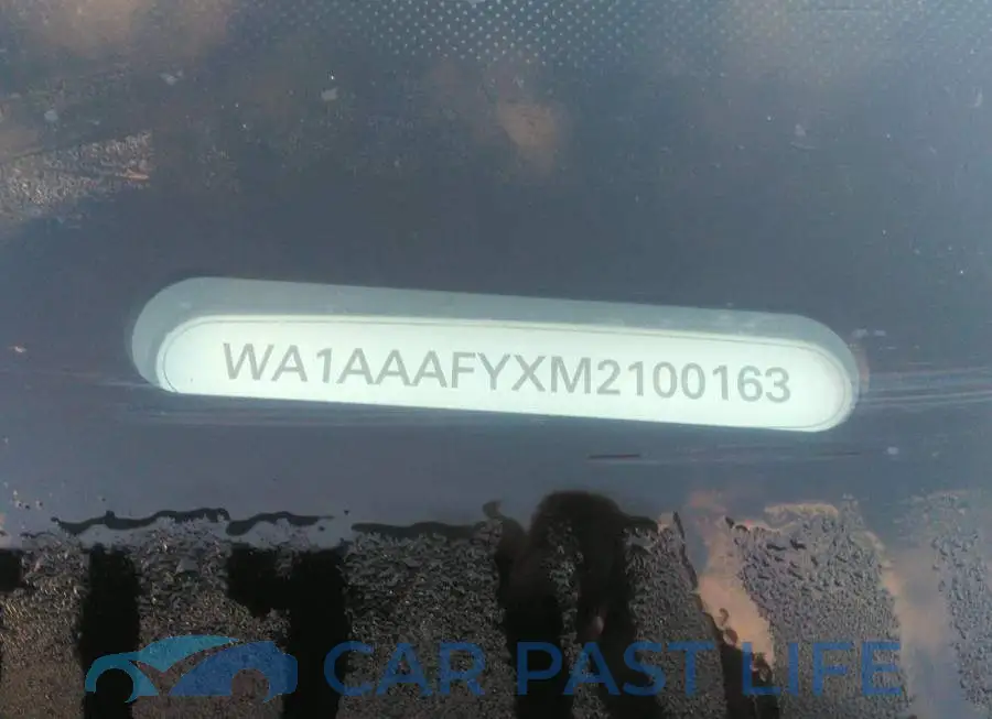 WA1AAAFYXM2100163# 9