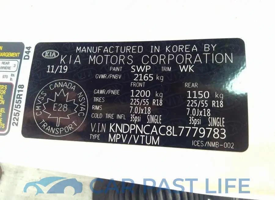 KNDPNCAC8L7779783# 9