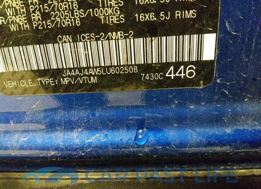 JA4AJ4AW5LU602508# 9