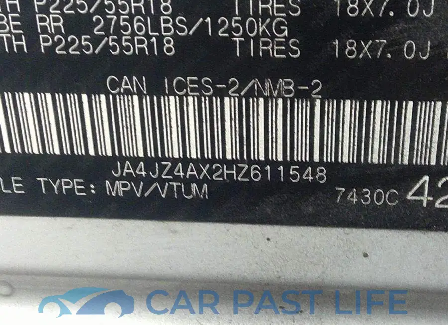 JA4JZ4AX2HZ611548# 9