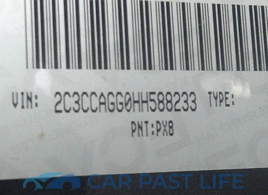 2C3CCAGG0HH588233# 9