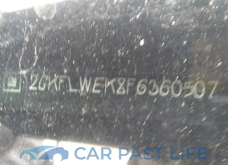 2GKFLWEK8F6360507# 9