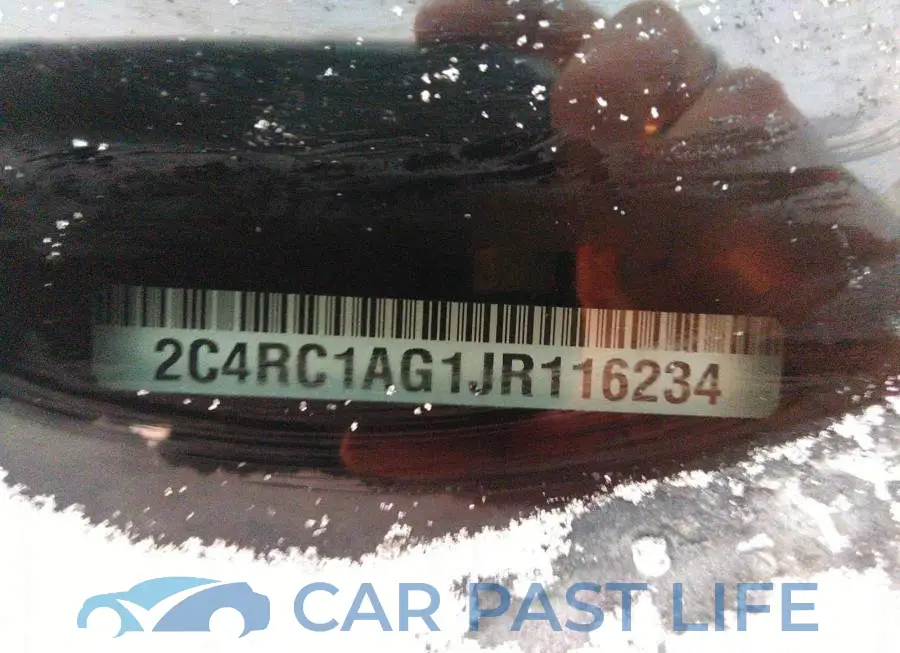 2C4RC1AG1JR116234# 9