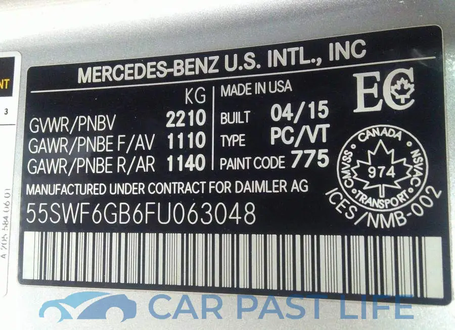 55SWF6GB6FU063048# 9