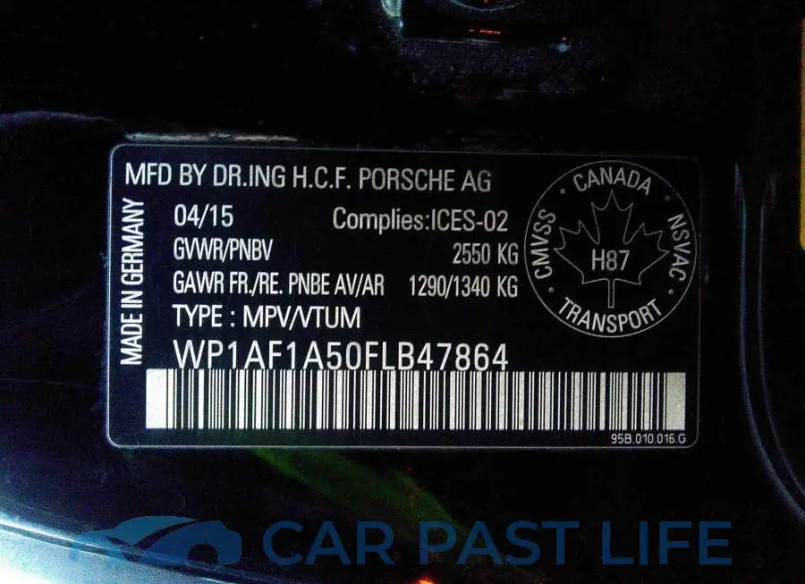 WP1AF1A50FLB47864# 9