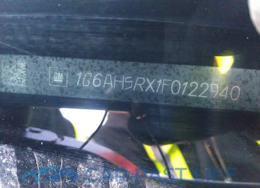 1G6AH5RX1F0122940# 9