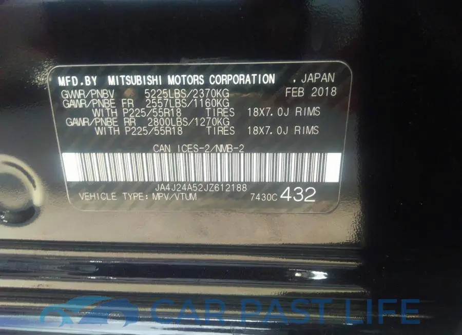 JA4J24A52JZ612188# 9
