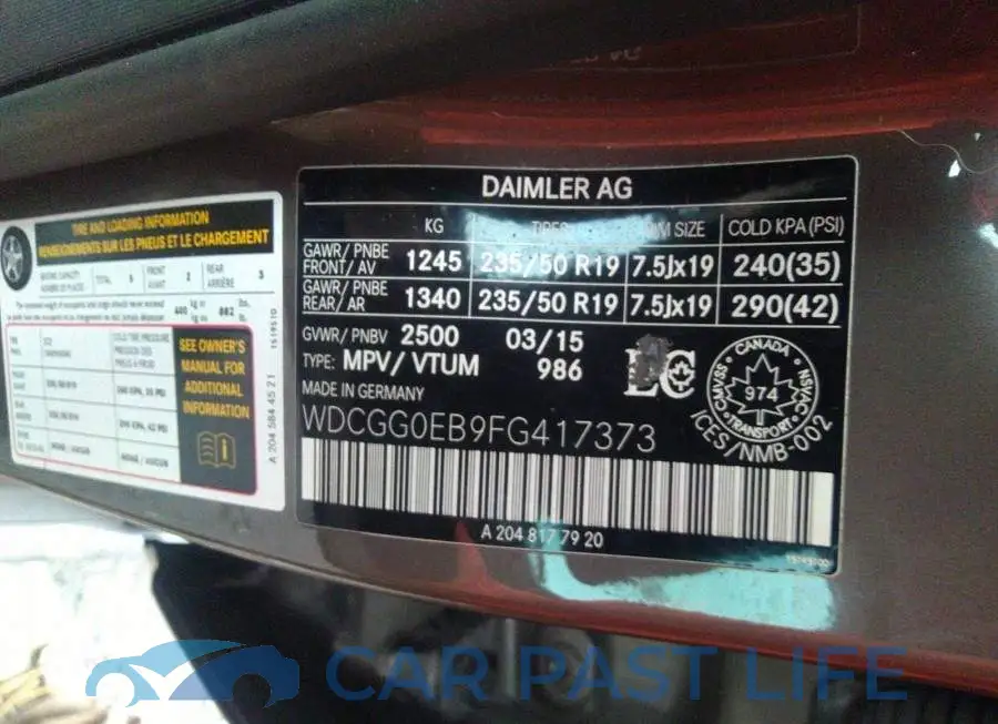 WDCGG0EB9FG417373# 9