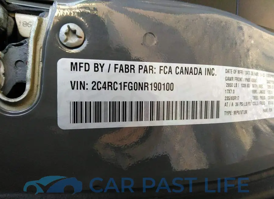 2C4RC1FG0NR190100# 9