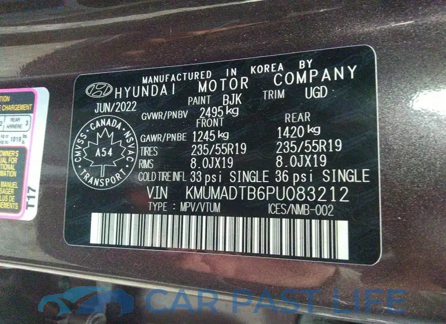 KMUMADTB6PU083212# 9