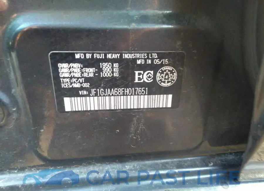 JF1GJAA68FH017651# 9