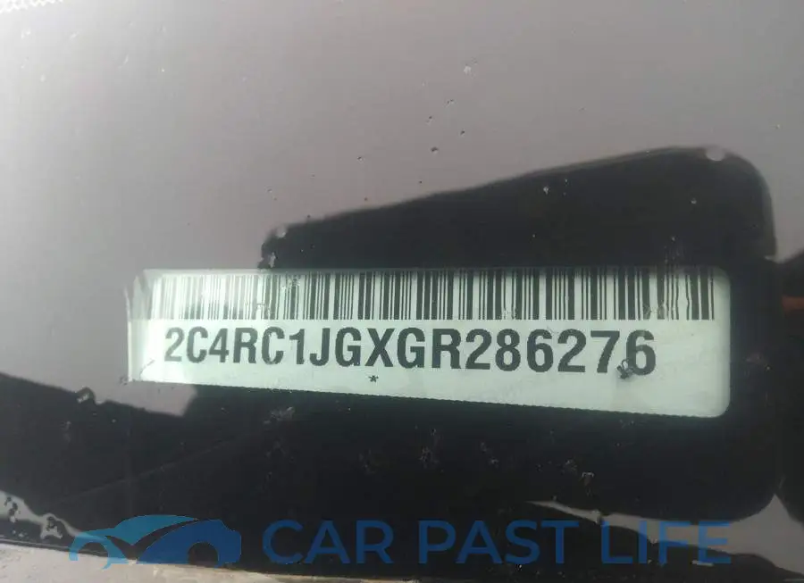 2C4RC1JGXGR286276# 9