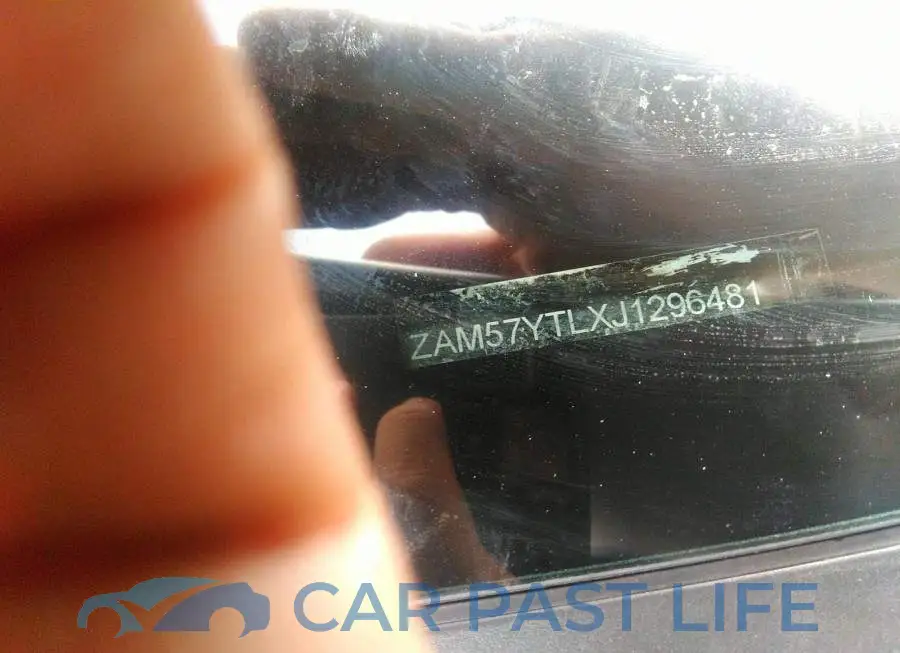 ZAM57YTLXJ1296481# 9