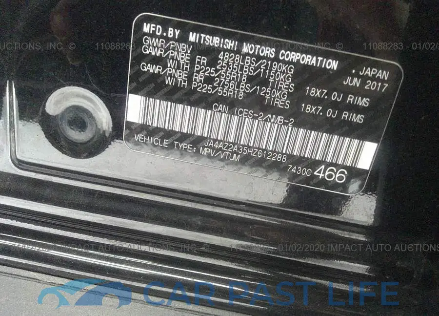 JA4AZ2A35HZ612288# 9