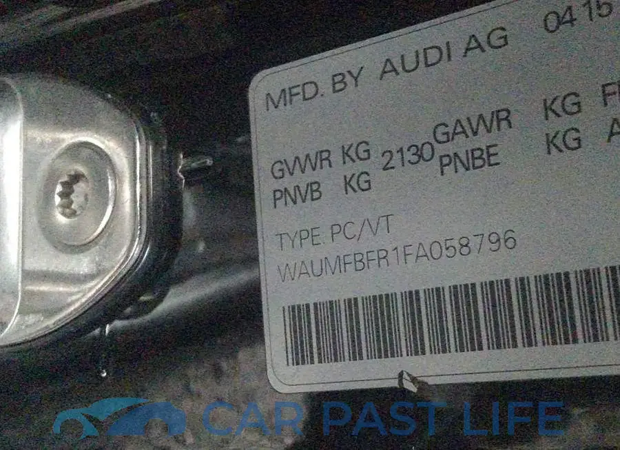 WAUMFBFR1FA058796# 9