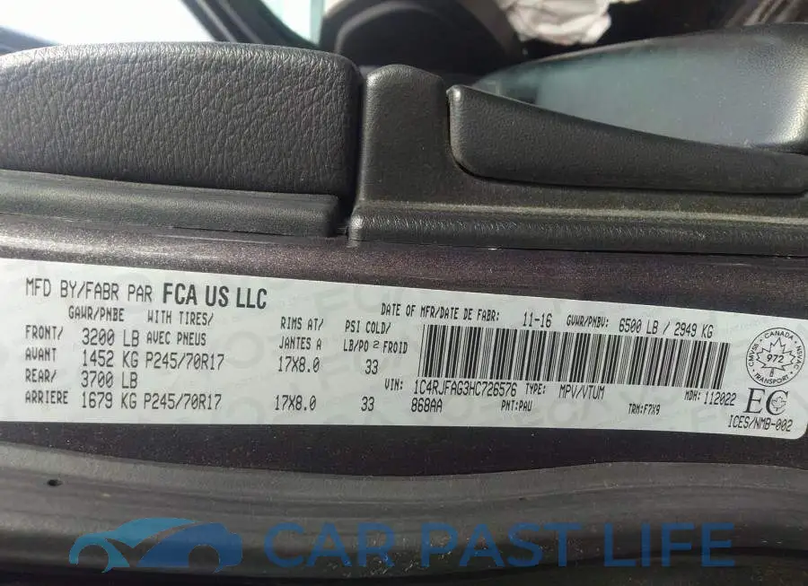 1C4RJFAG3HC726576# 9