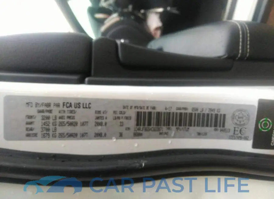 1C4RJFBG5HC822871# 9