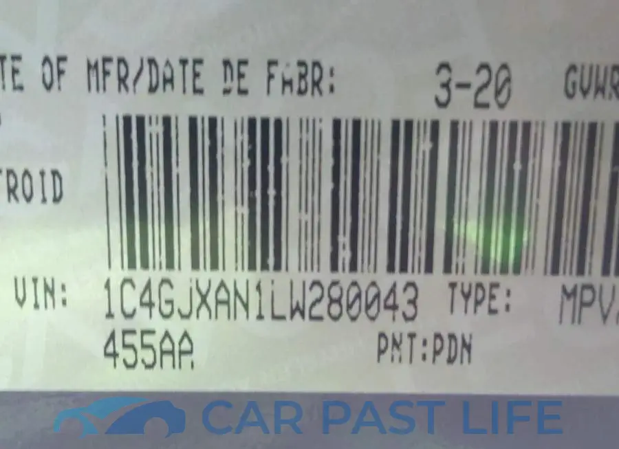 1C4GJXAN1LW280043# 9