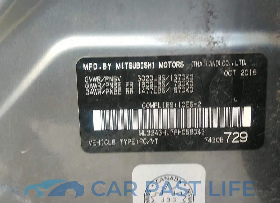ML32A3HJ7FH058043# 9