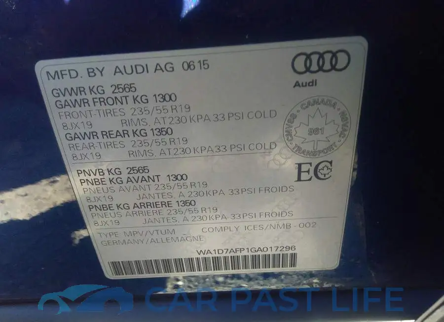 WA1D7AFP1GA017296# 9