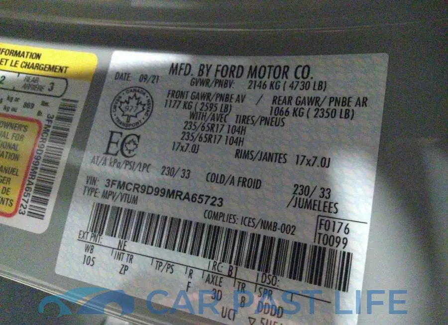 3FMCR9D99MRA65723# 9