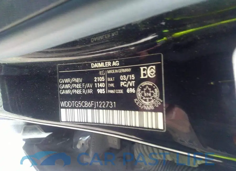 WDDTG5CB6FJ122731# 9
