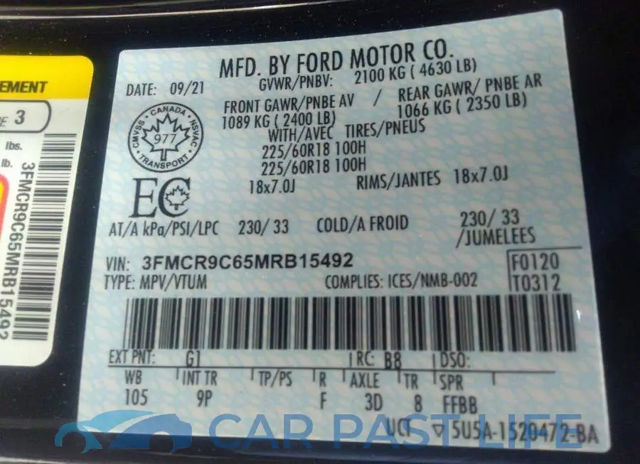 3FMCR9C65MRB15492# 9
