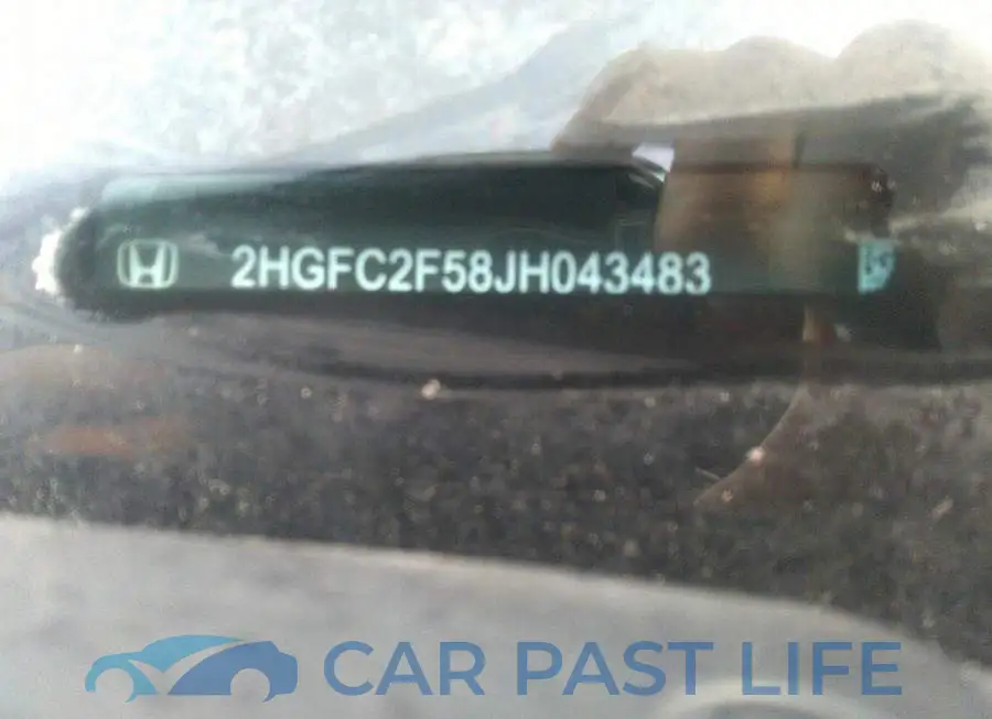 2HGFC2F58JH043483# 9