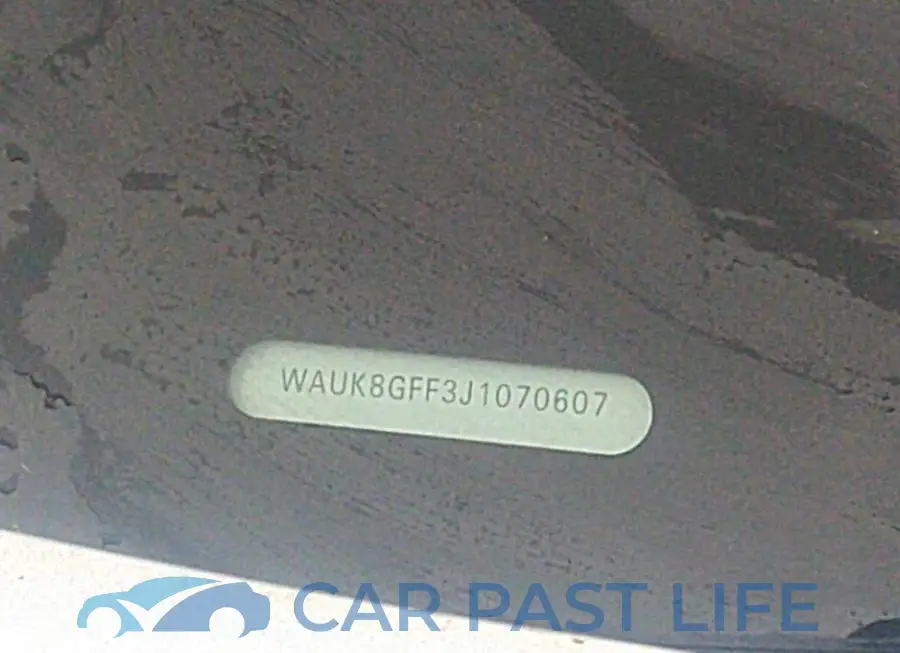 WAUK8GFF3J1070607# 9