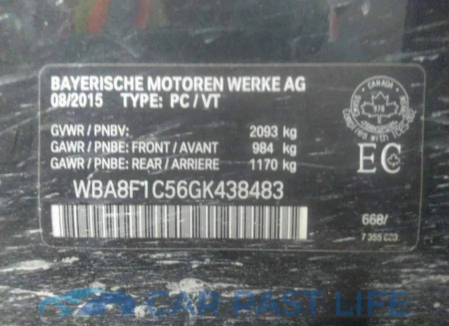 WBA8F1C56GK438483# 9