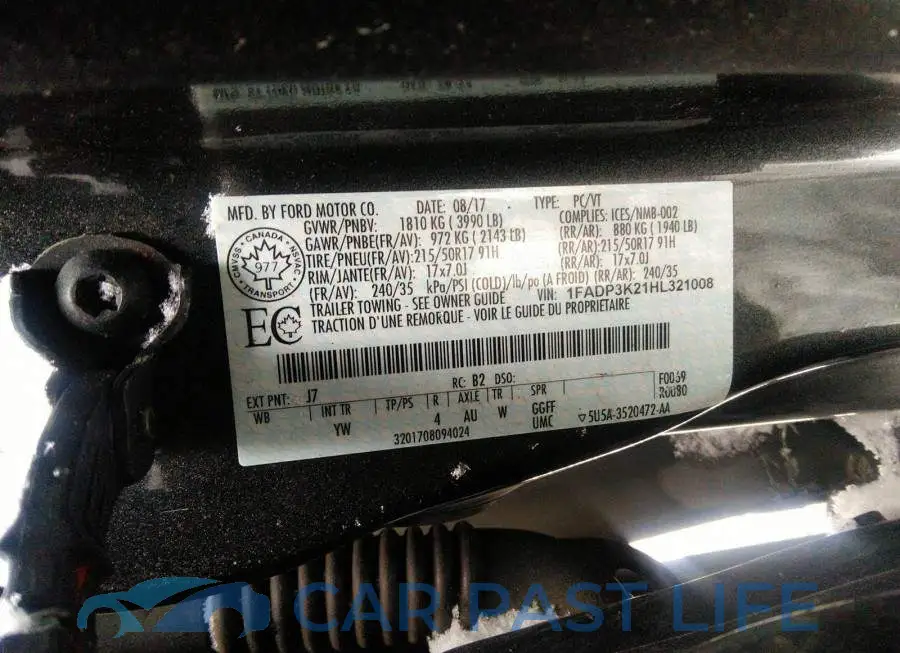 1FADP3K21HL321008# 9