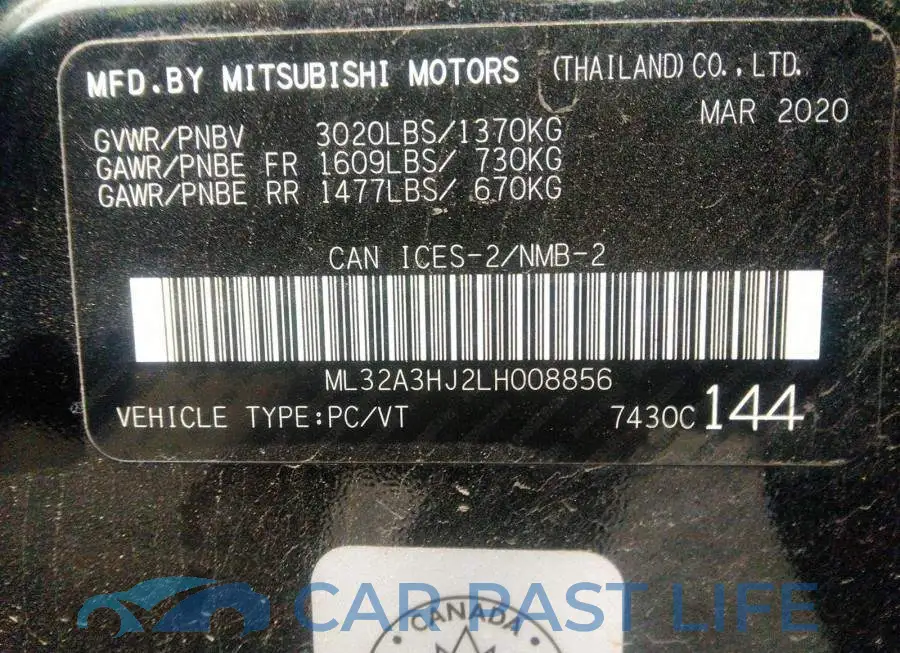 ML32A3HJ2LH008856# 9