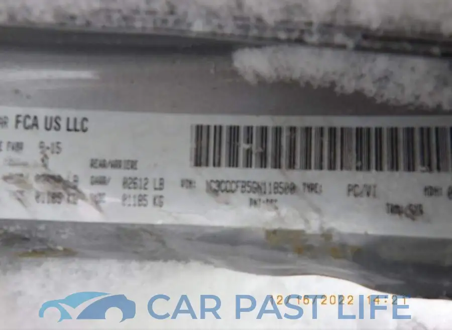 1C3CCCFB5GN118500# 11