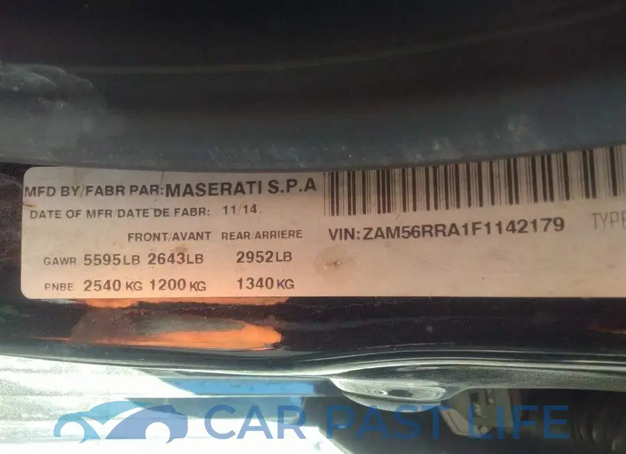 ZAM56RRA1F1142179# 9