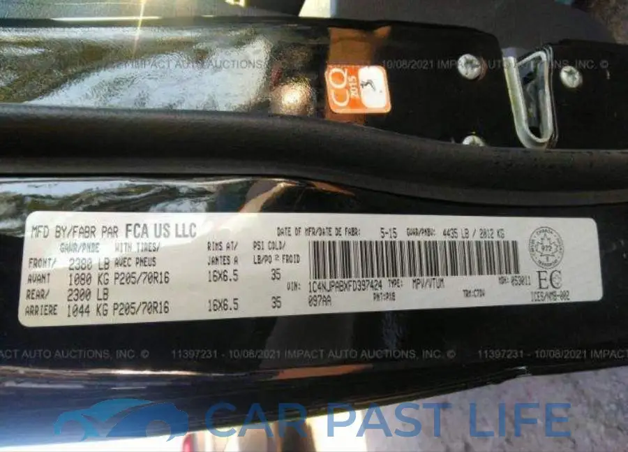 1C4NJPABXFD397424# 9