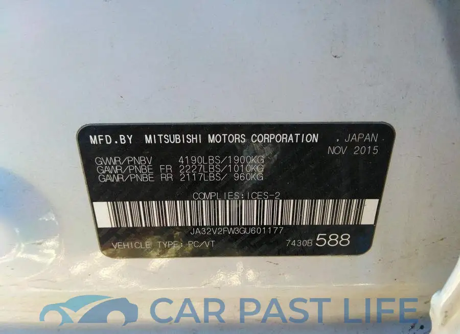 JA32V2FW3GU601177# 9