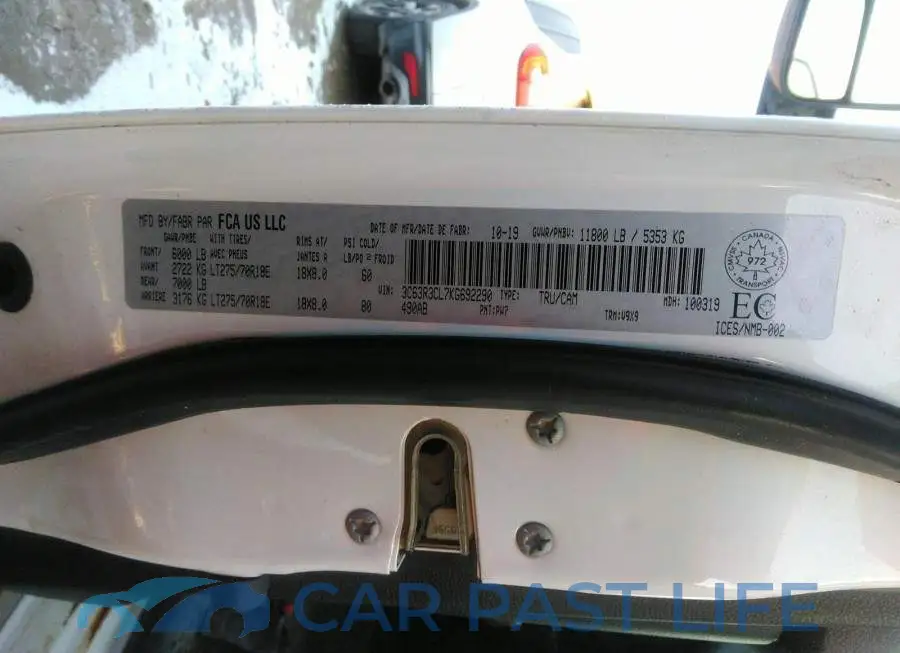 3C63R3CL7KG692290# 9