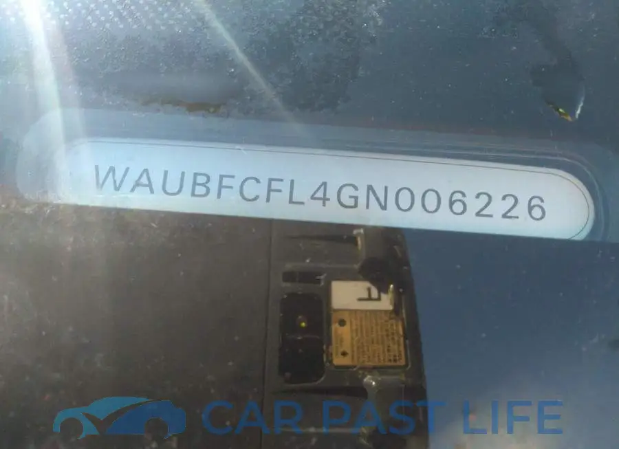 WAUBFCFL4GN006226# 9