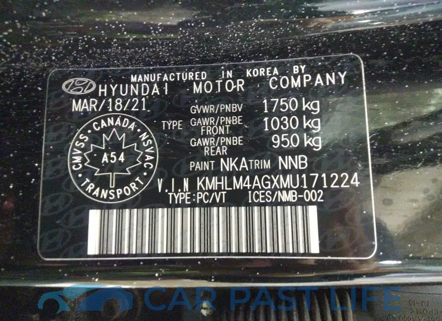 KMHLM4AGXMU171224# 9