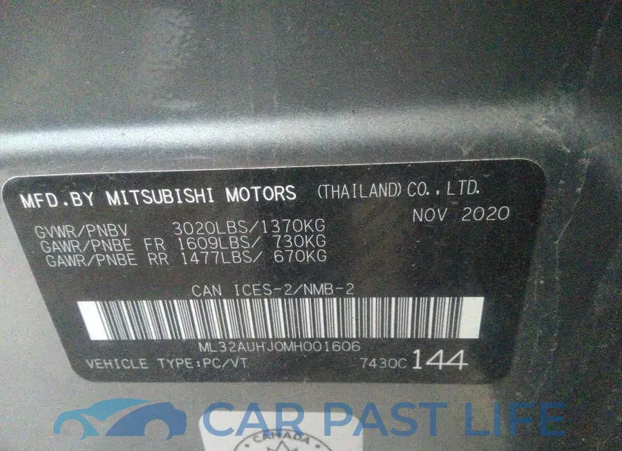 ML32AUHJ0MH001606# 9