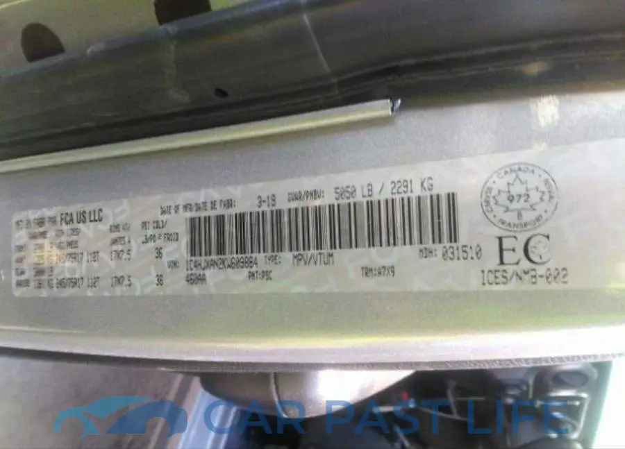 1C4HJXAN2KW609884# 10