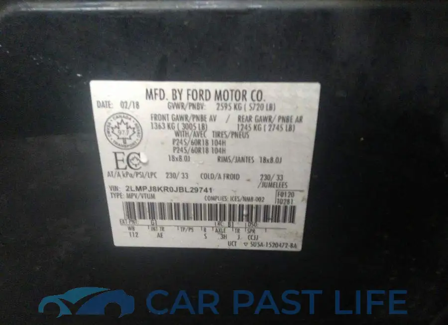 2LMPJ8KR0JBL29741# 9