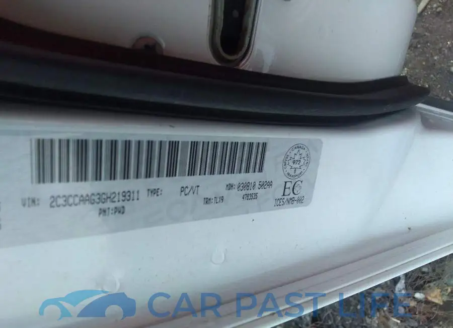 2C3CCAAG3GH219311# 9