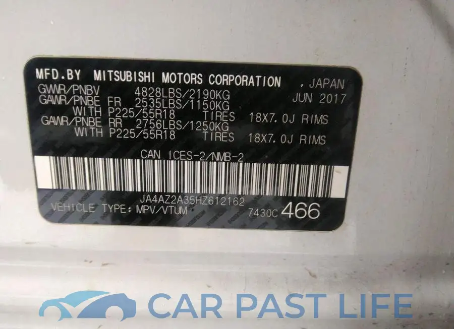 JA4AZ2A35HZ612162# 9